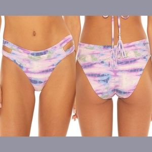 NEW ISABELLA ROSE‎ [ Small ] Under One Sky Maui Tie Dye Bikini Bottoms